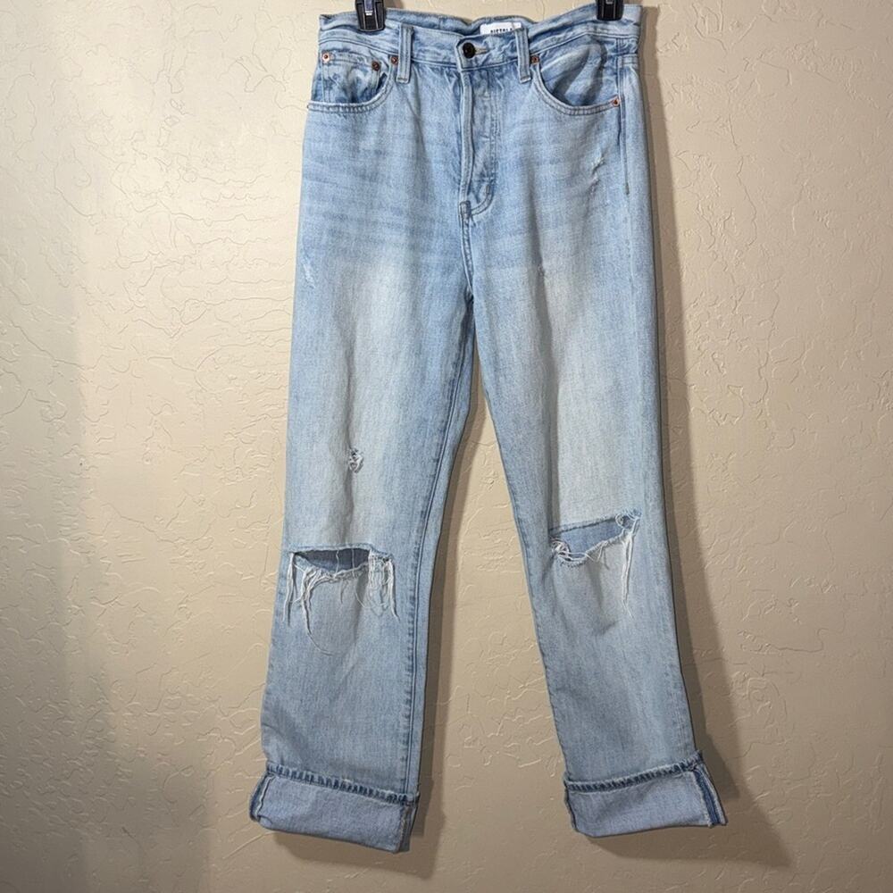 Pistola light wash Cassie straight leg button fly jeans size 27 - Picture 9 of 9
